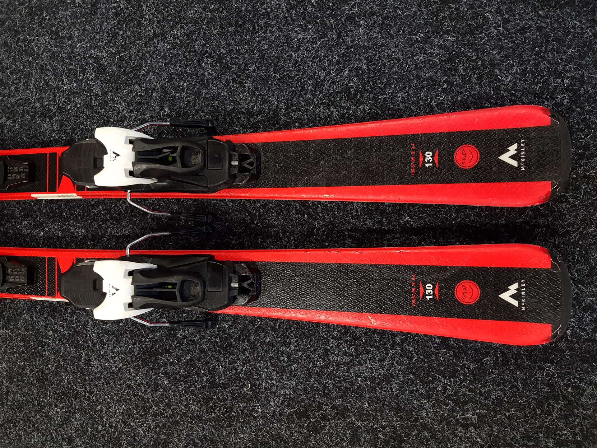 Gebrauchte McKINLEY Pulse Kinderski + McKINLEY LW55 Bindungen