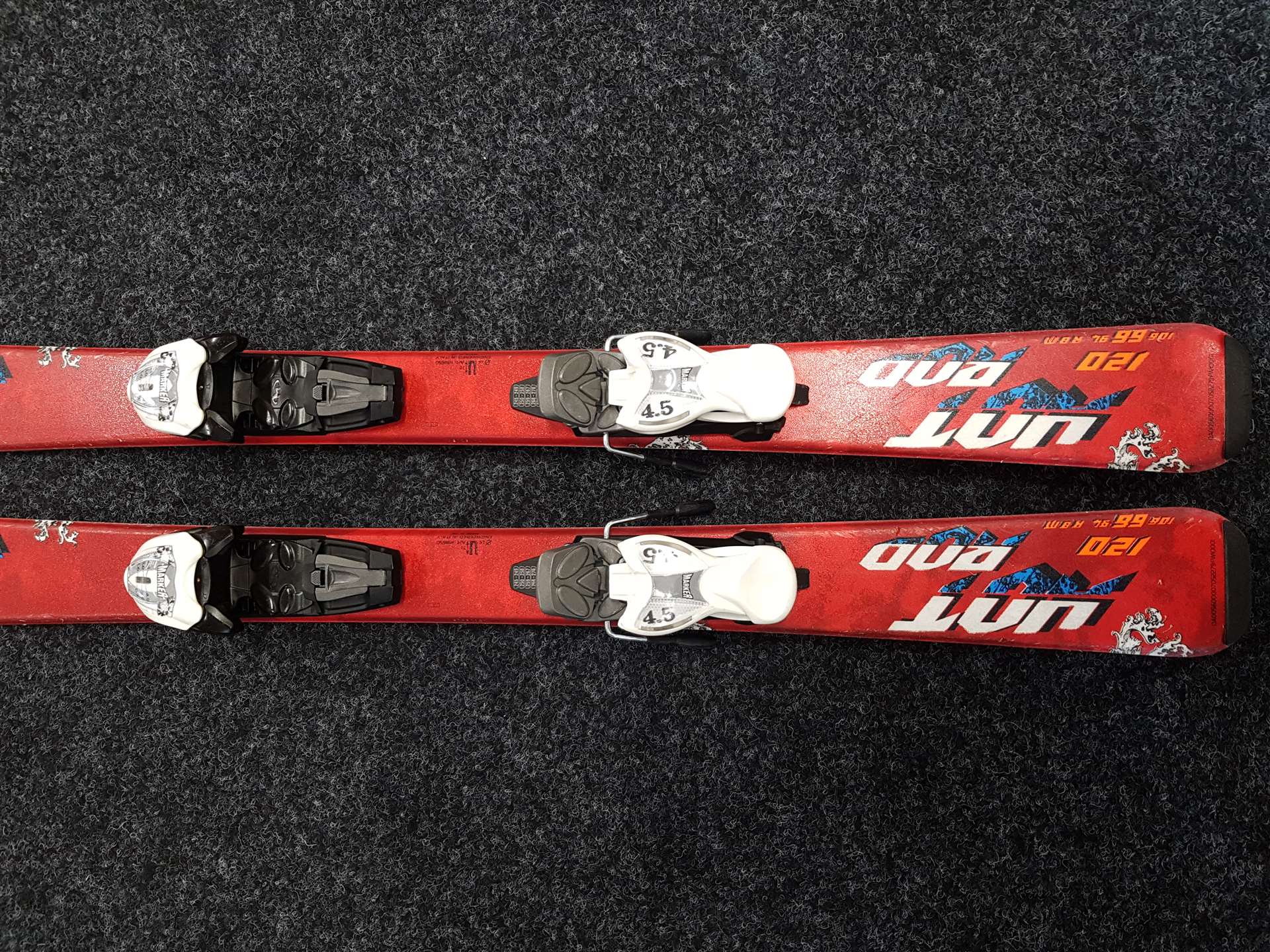 Esquís NORDICA Hotrod usados + fijaciones Marker 4.5