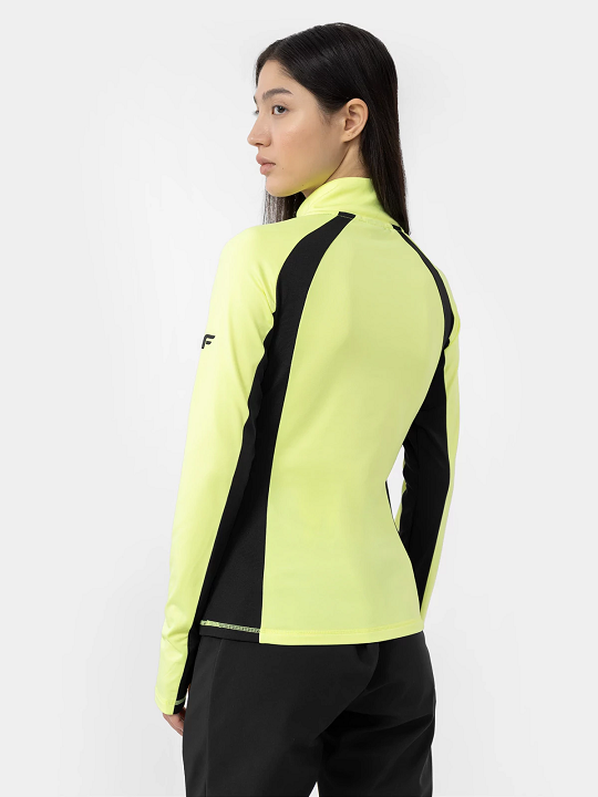 Sous-vêtement thermique femme 4F BIDD031 citron néon