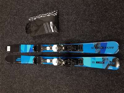 Použité skialpové lyže Hagan Boost Jr. + Tyrolia Ambition 10.0 + Použité pásy
