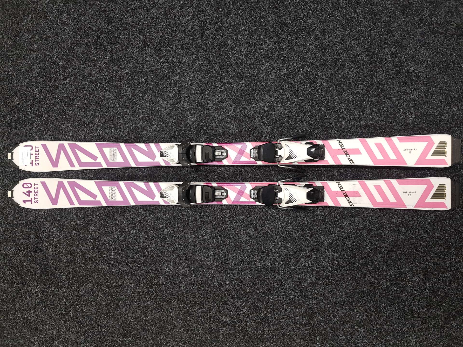 Gebrauchte SPORTEN Street 140 Ski + Tyrolia SLR 7.5 Bindungen