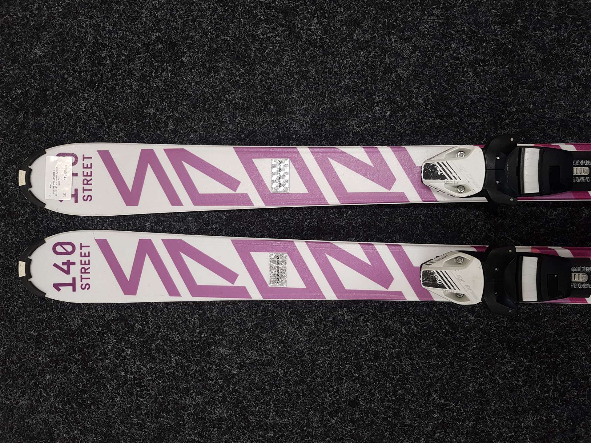 Gebrauchte SPORTEN Street 140 Ski + Tyrolia SLR 7.5 Bindungen