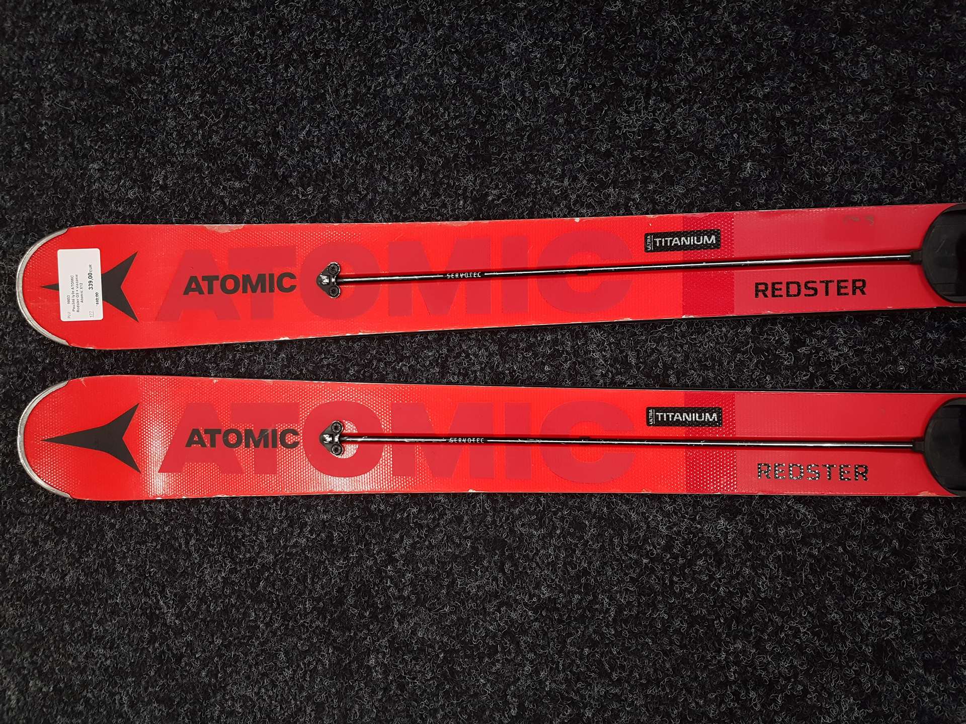 Sci ATOMIC Redster G9 usati + attacchi Atomic X12