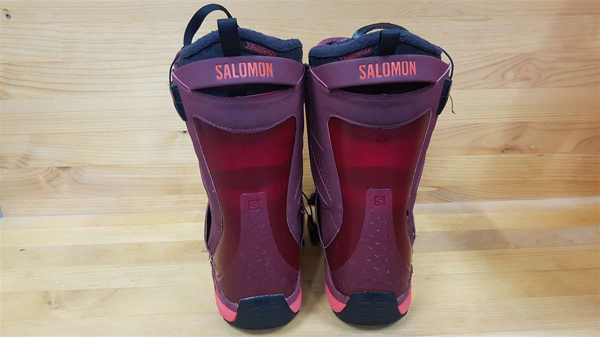 Jazdené snowboardové topánky SALOMON Bordové