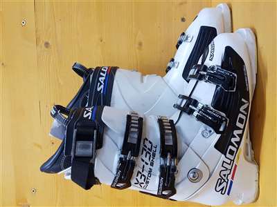 Scarponi da sci Salomon X3 Custom Shell 130 usati