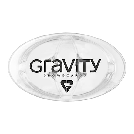 snowboard grip Gravity LOGO WMAT CLEAR BLACK