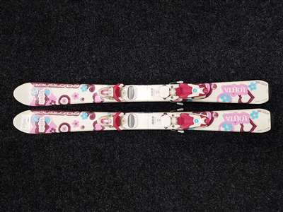 Gebrauchte ROSSIGNOL Lolita Skier + Rosiignol Comp J Bindungen