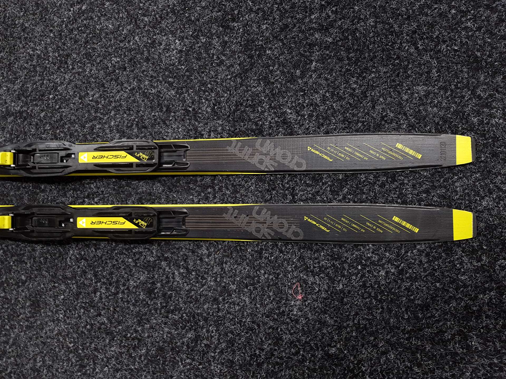 Gebrauchte Fischer Sprint Crown Langlaufski + Fischer NNN Bindungen