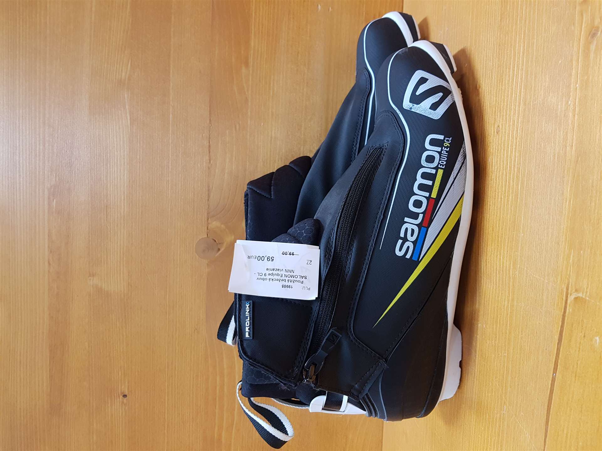 Gebrauchte Laufschuhe SALOMON Equipe 9 CL - NNN-Bindung