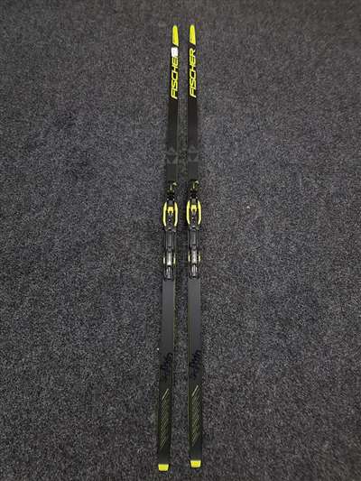 Bazarové běžecké lyže Fischer Twin Skin Race + NNN vázání Fischer