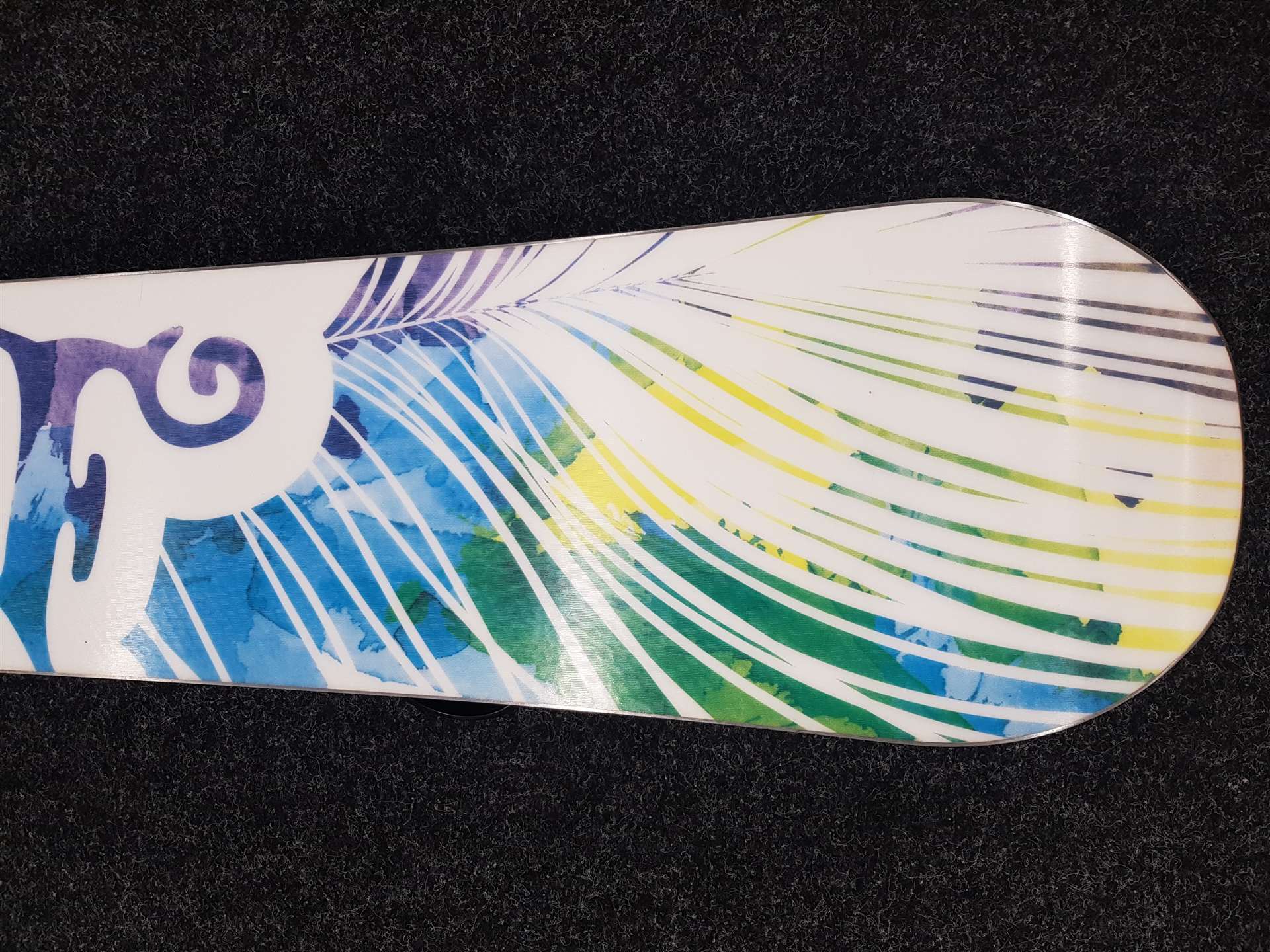 Gebrauchtes Snowboard STUF Amber + Morrow Bindungen Größe S/M