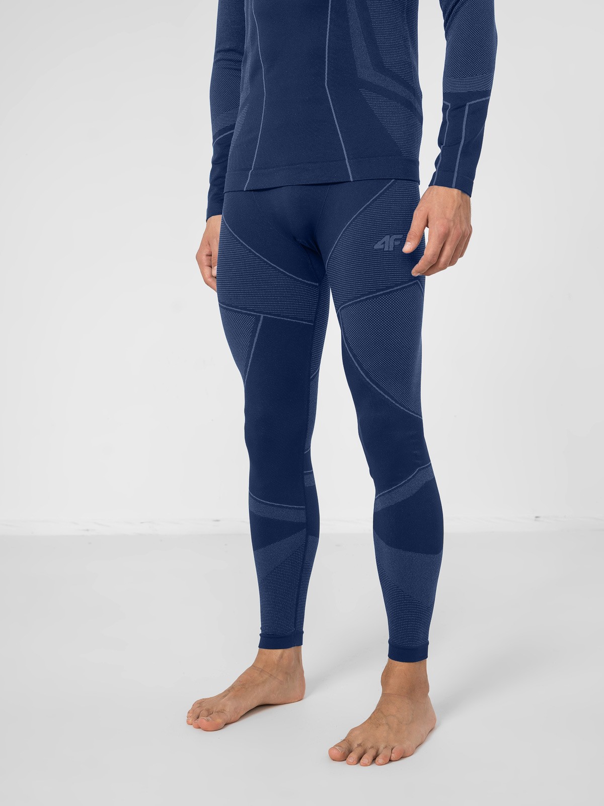 Sous-vêtement thermique homme 4F BIMB031G maillot de corps BLEU FONCÉ