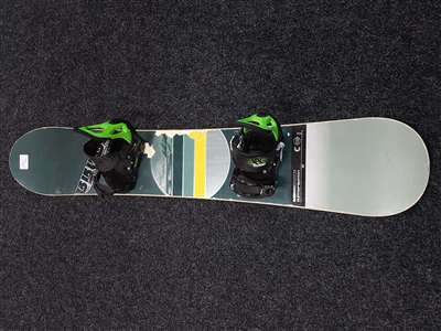 Tabla de snowboard BURTON Custom usada + fijaciones Volkl talla L