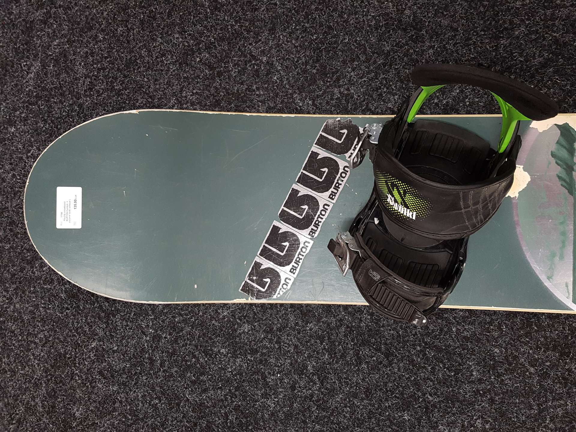 Używana deska snowboardowa BURTON Custom + wiązania Volkl rozmiar L