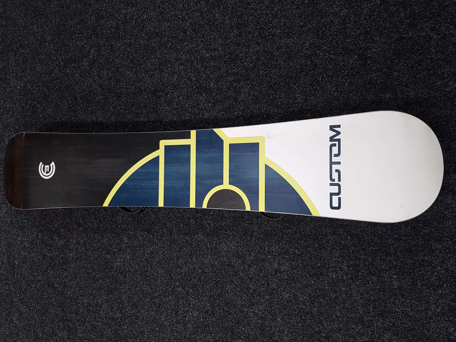 Używana deska snowboardowa BURTON Custom + wiązania Volkl rozmiar L