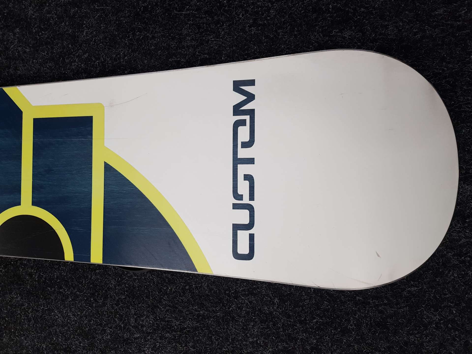 Używana deska snowboardowa BURTON Custom + wiązania Volkl rozmiar L