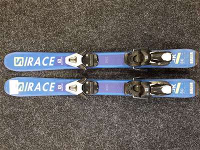 Skis enfant d'occasion SALOMON Race JR + fixations Salomon 4.5
