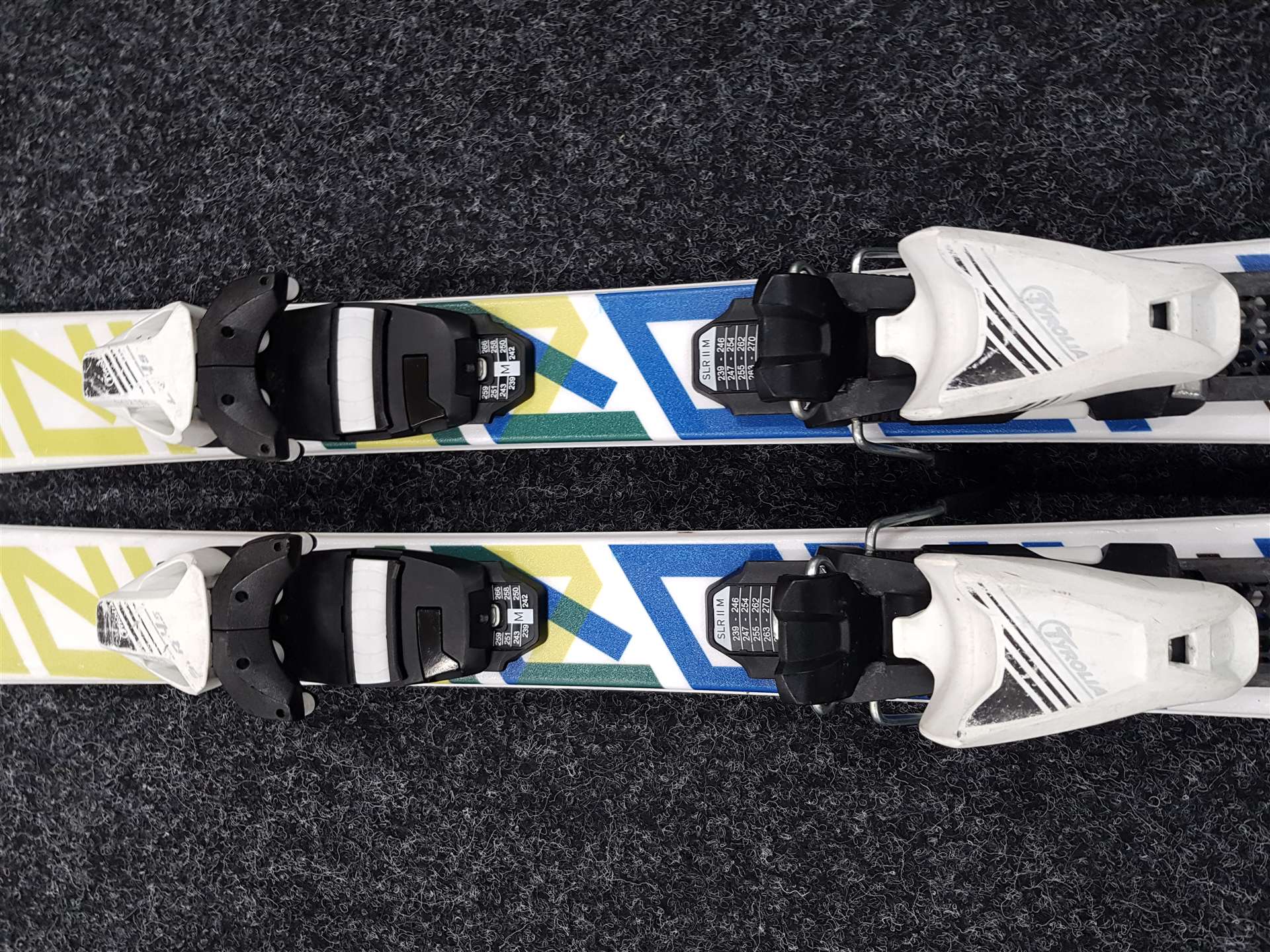 Gebrauchte SPORTEN Street Kinderski + Tyrolia 4.5 Bindungen