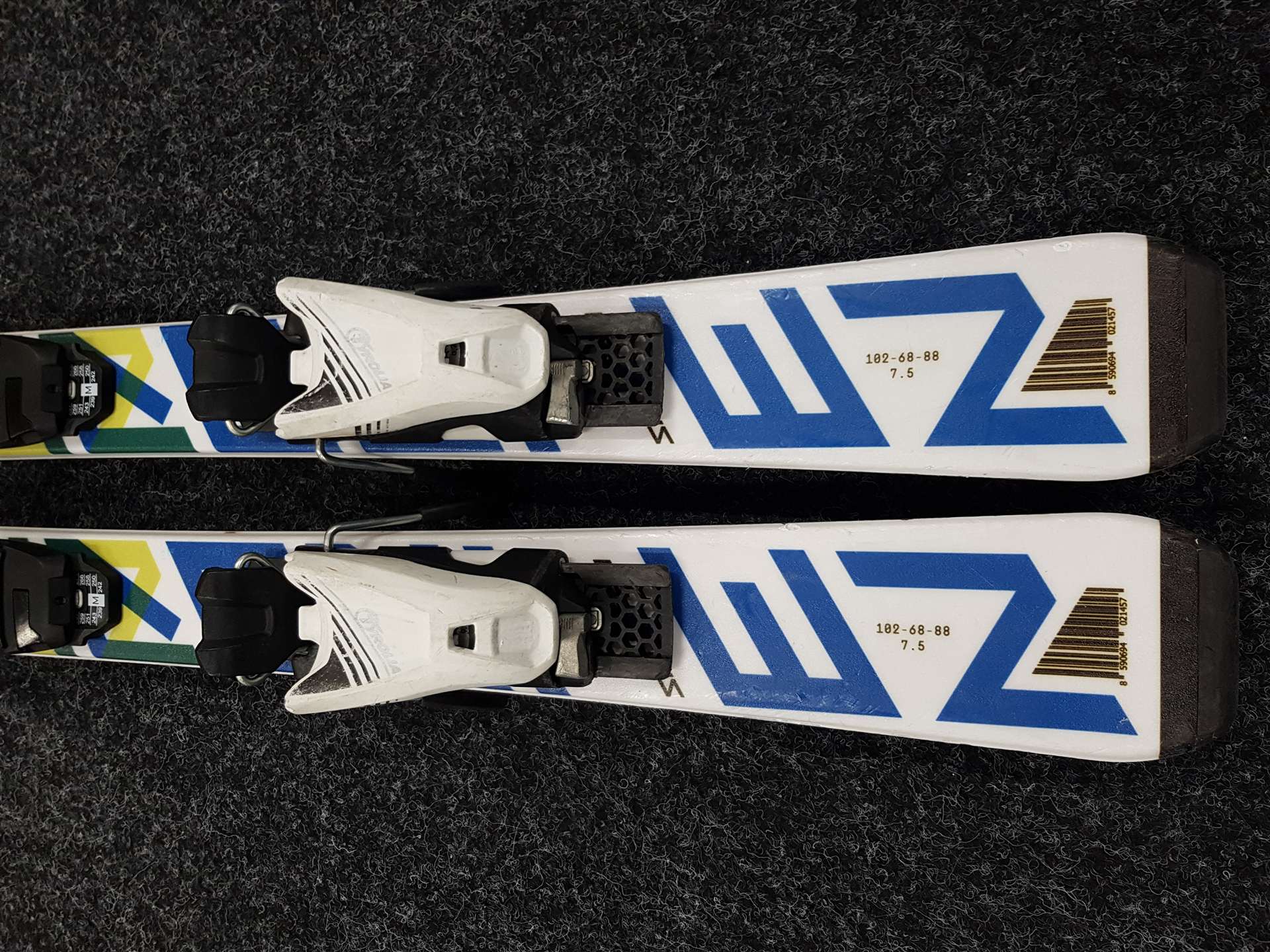 Gebrauchte SPORTEN Street Kinderski + Tyrolia 4.5 Bindungen