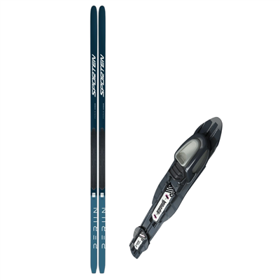 Skis de fond Sporten PERUN MgE + fixations Rottefella NNN Touring Auto CL