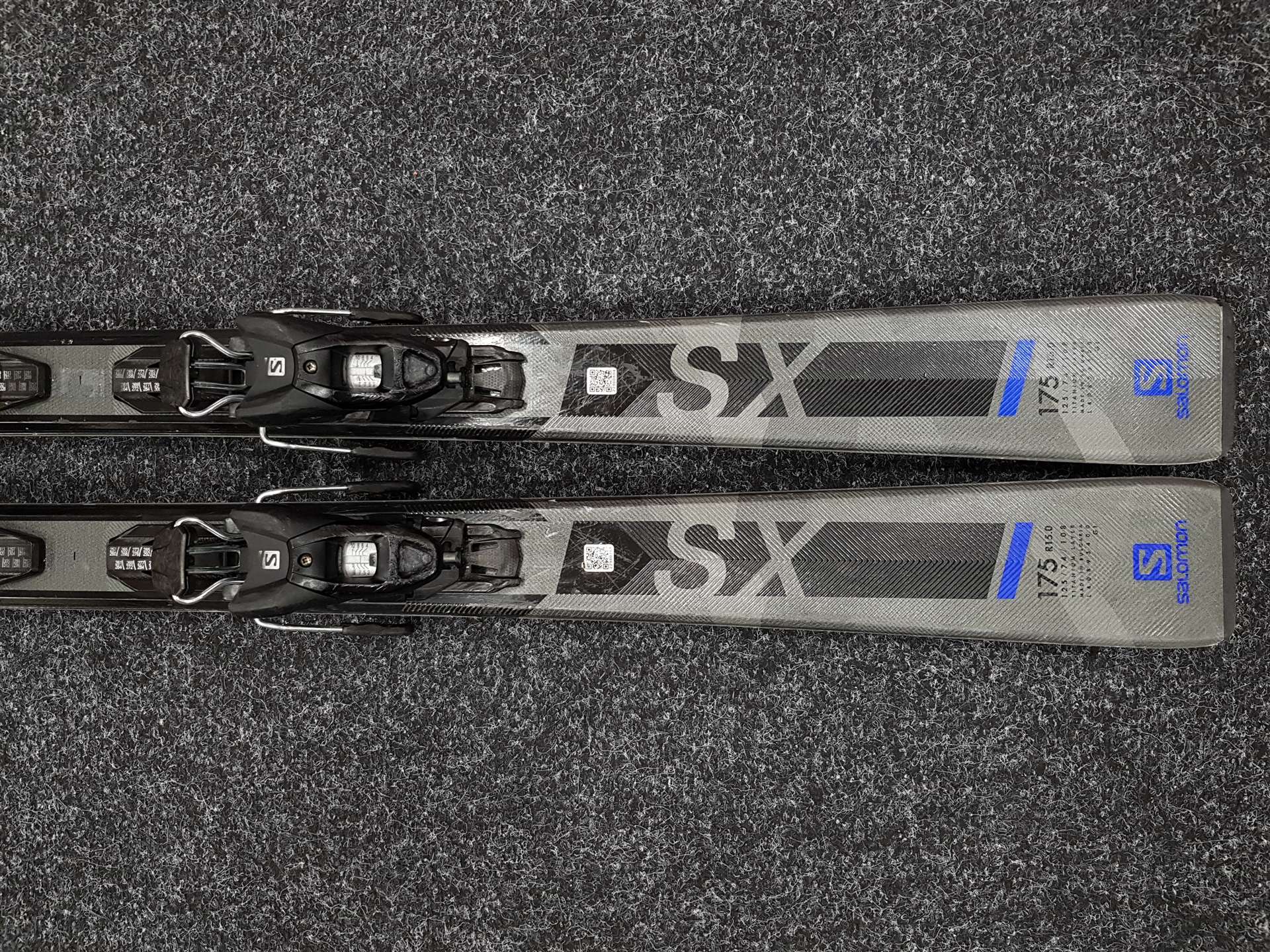 Esquís SALOMON S/Force SX usados + fijaciones Salomon M 10
