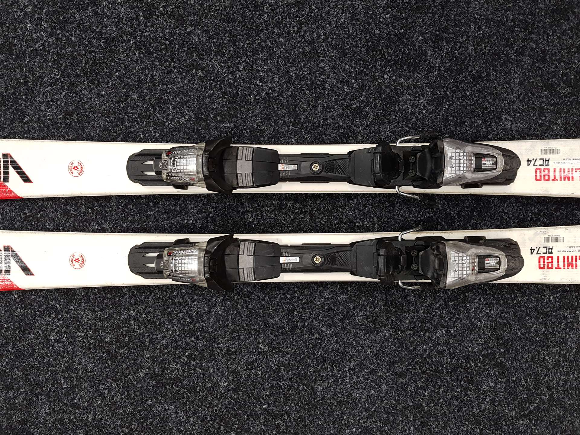 Używane narty VOLKL Unlimited AC 7.4 + wiązania Marker Fastrak 2 - 10