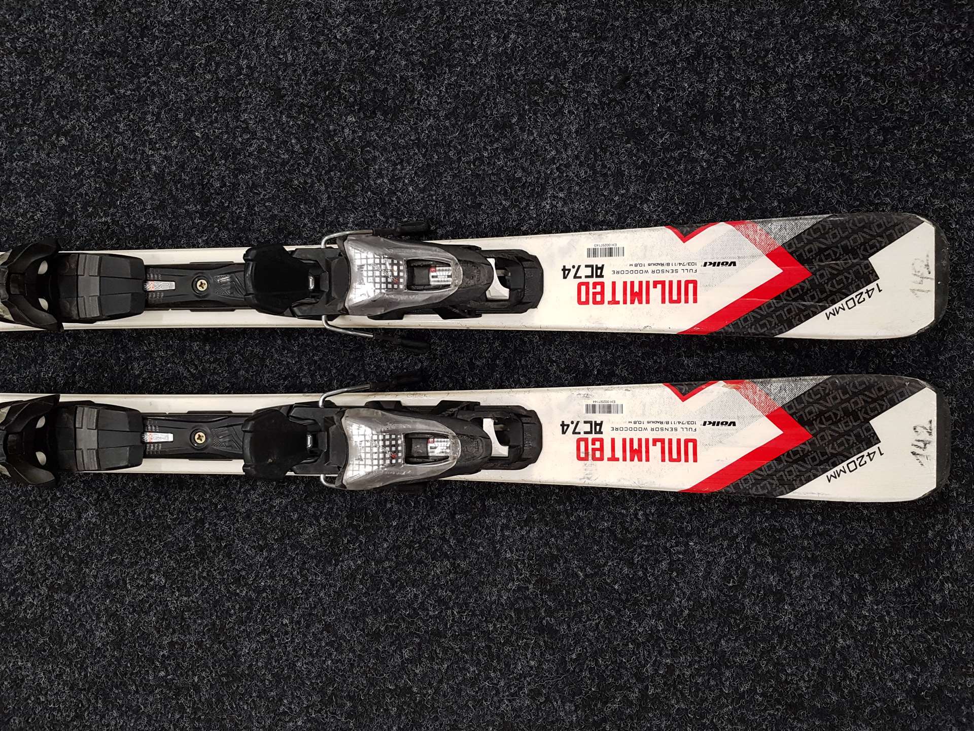 Używane narty VOLKL Unlimited AC 7.4 + wiązania Marker Fastrak 2 - 10