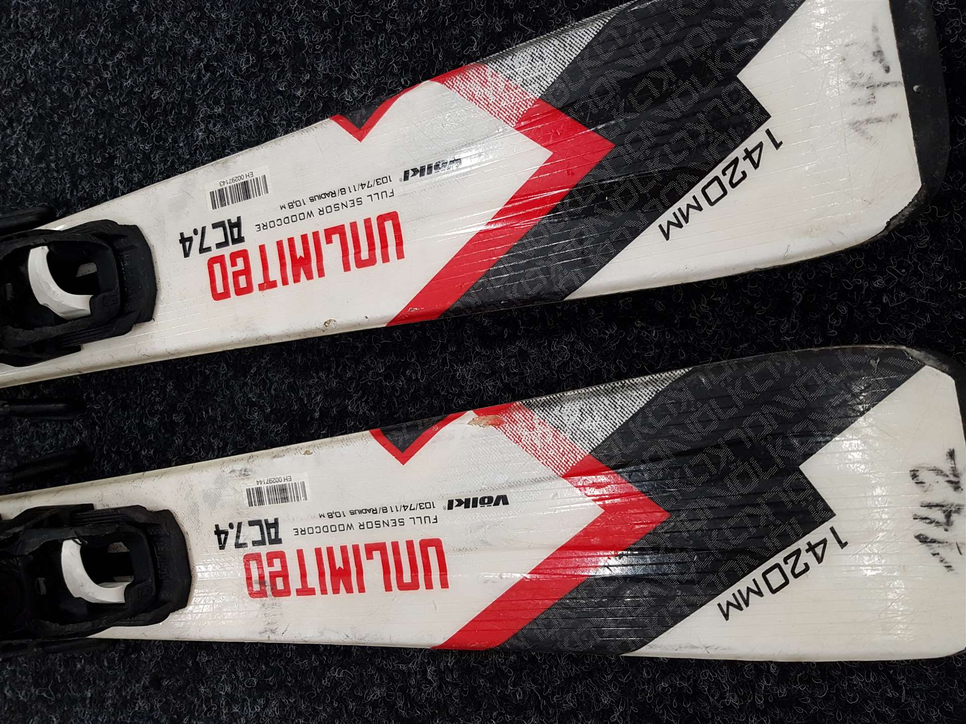 Używane narty VOLKL Unlimited AC 7.4 + wiązania Marker Fastrak 2 - 10