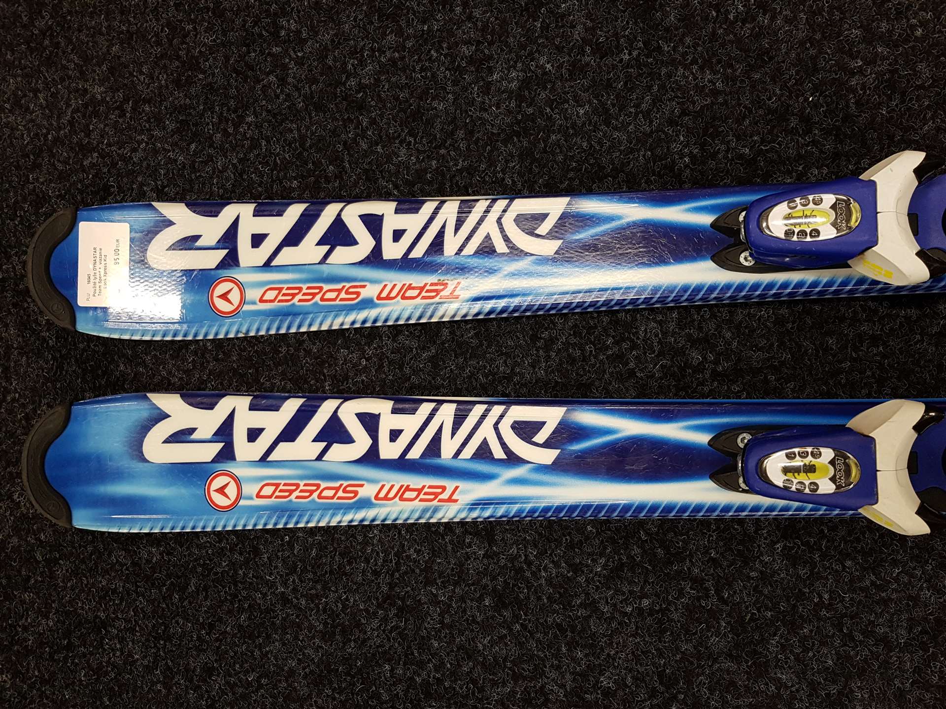 Skis DYNASTAR Team Speed d'occasion + fixations Look Xpress Kid