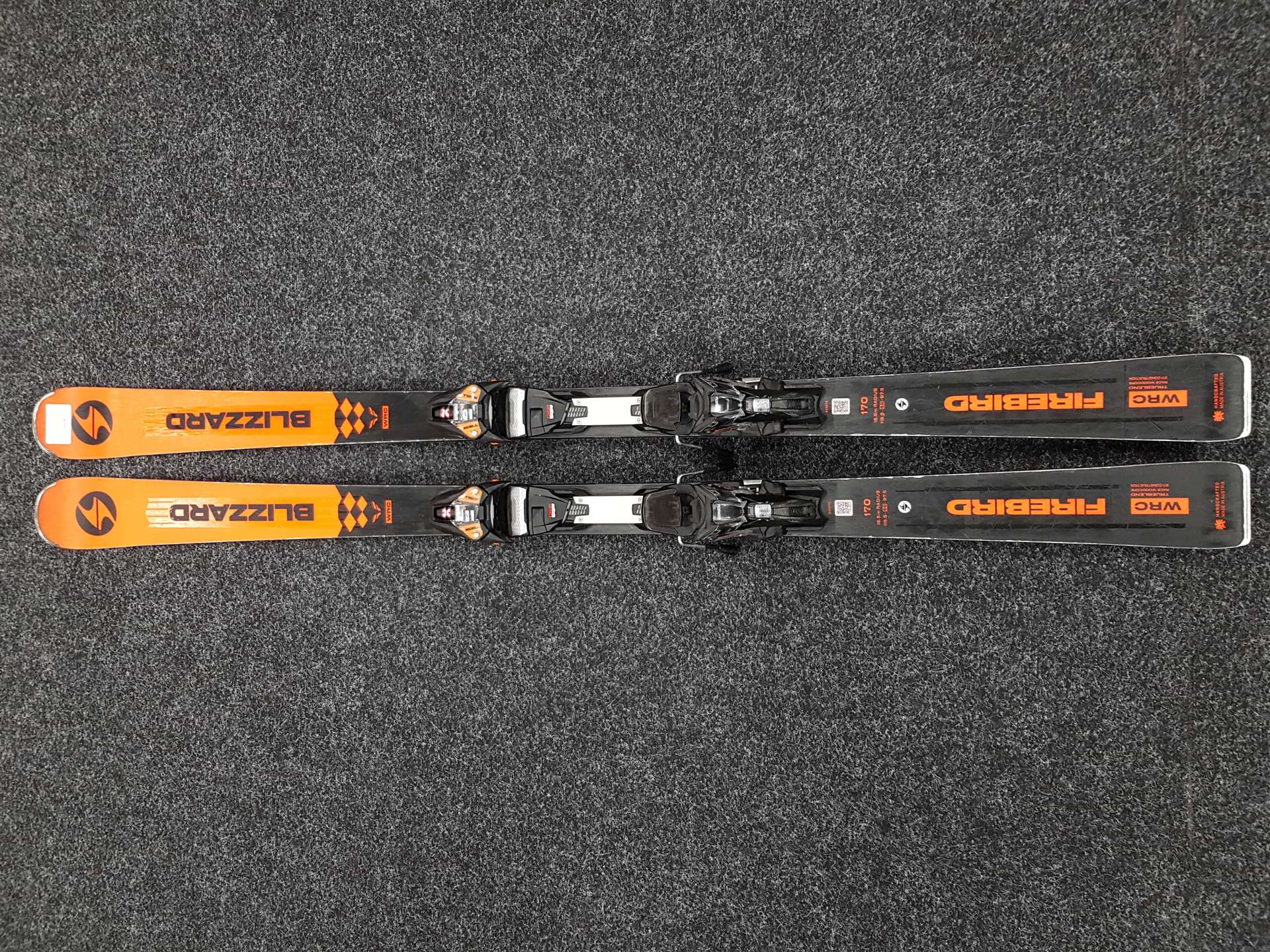 Skis BLIZZARD Firebird WRC d'occasion + fixations Marker Xcell 14