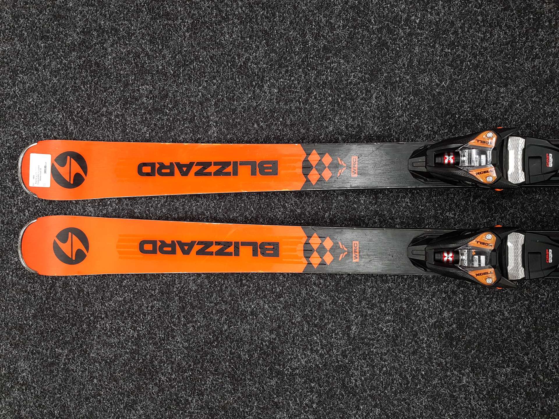 Použité lyže BLIZZARD Firebird WRC + viazanie Marker Xcell 14
