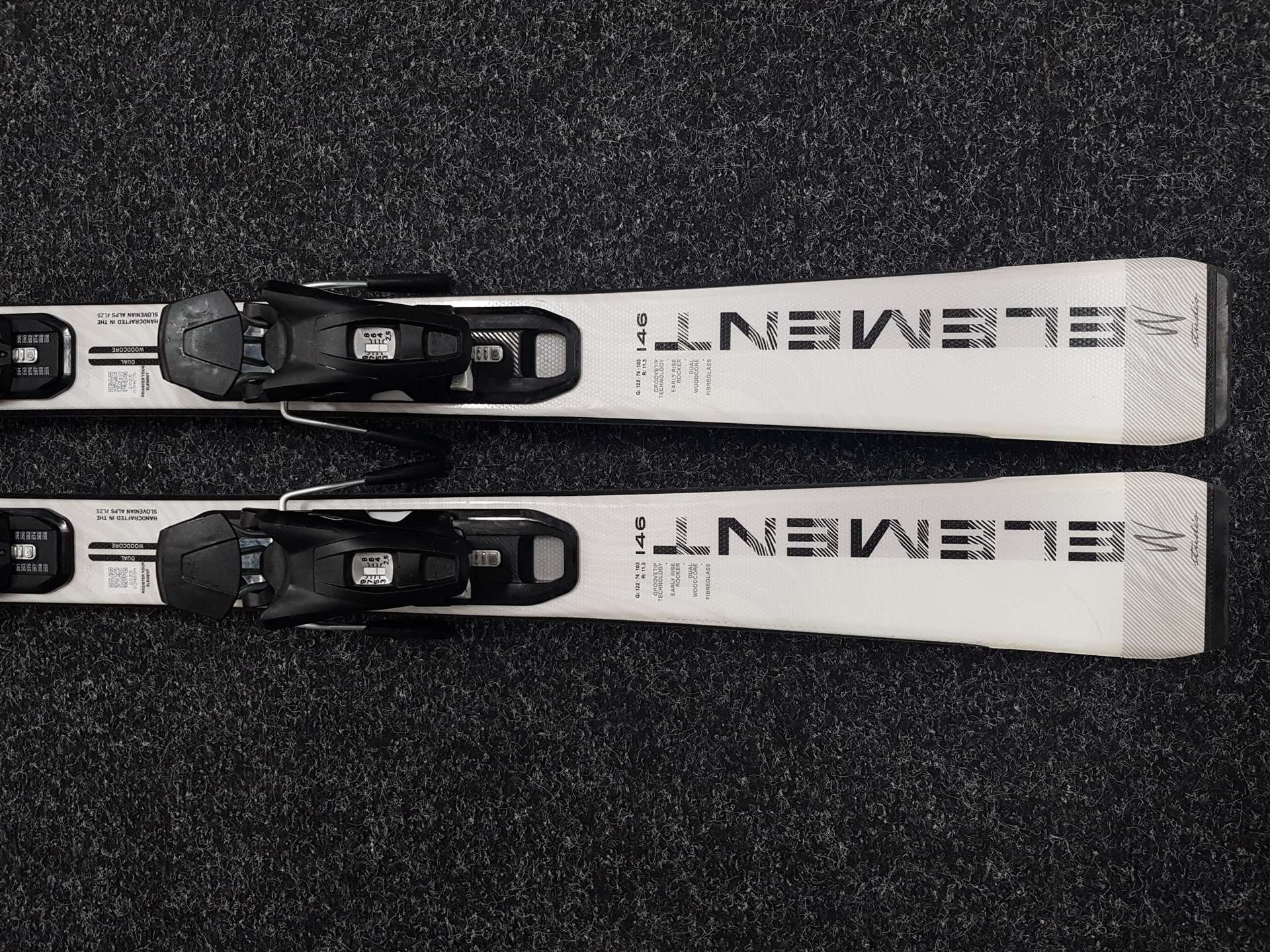 Gebrauchte Ski ELAN Element 74 RS W + Elan 9 Bindungen