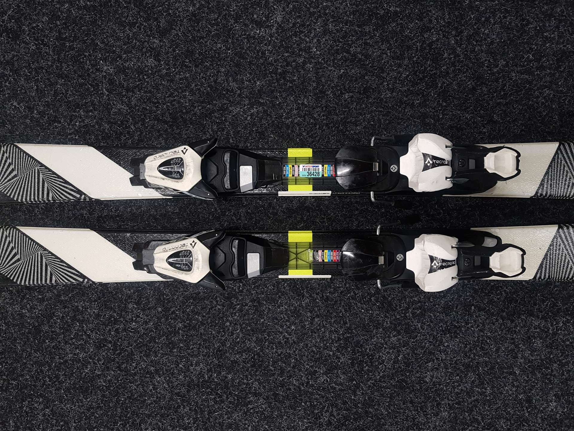 Gebrauchte Kinderski TECNOPRO Team 66 + Bindungen Tecnopro 7.5