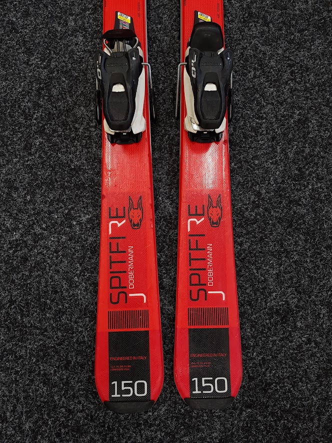 Sci NORDICA Doberman Spitfire usati + attacchi Marker7