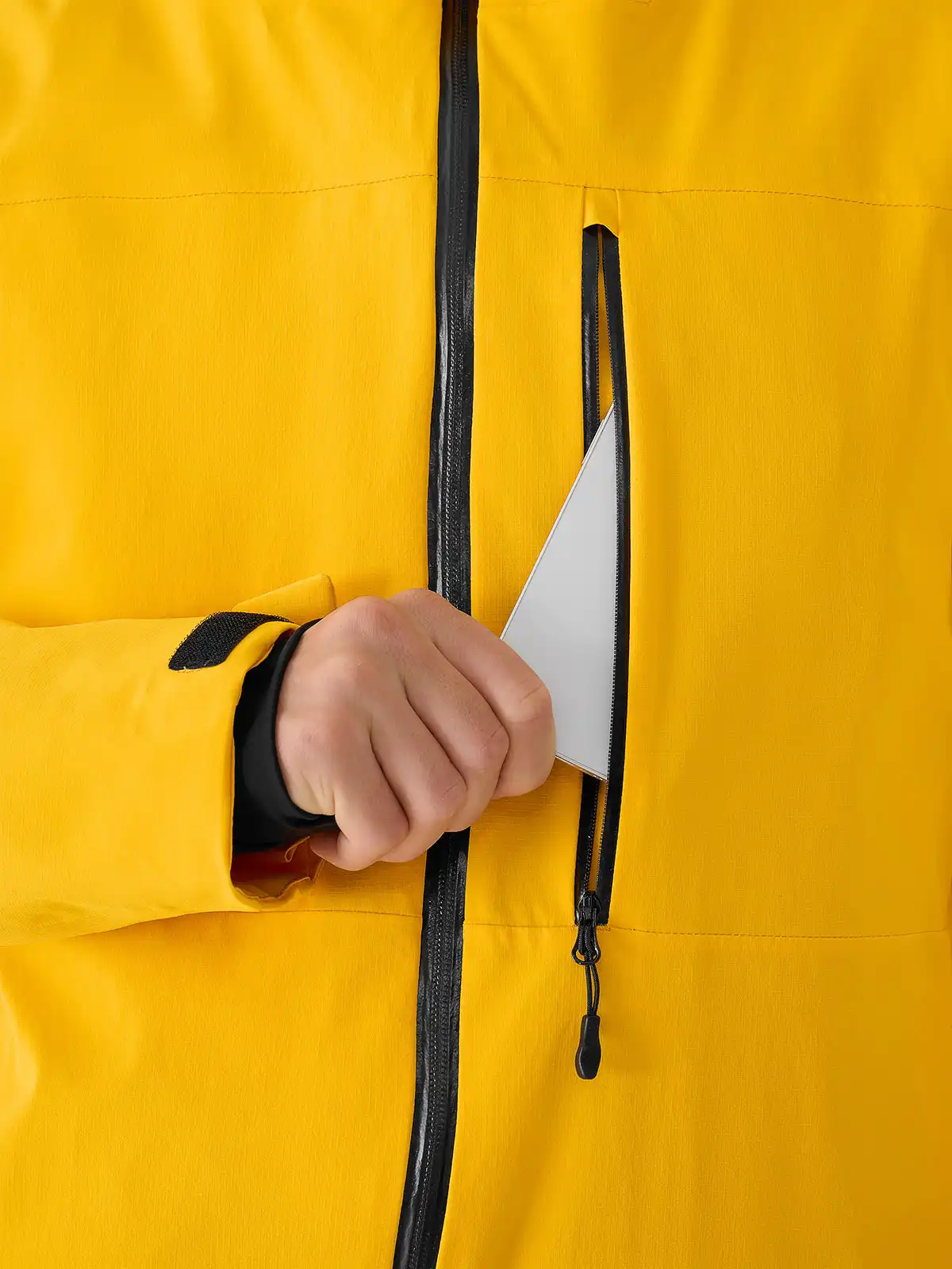 Pánská lyžařská bunda 4F M0877 YELLOW