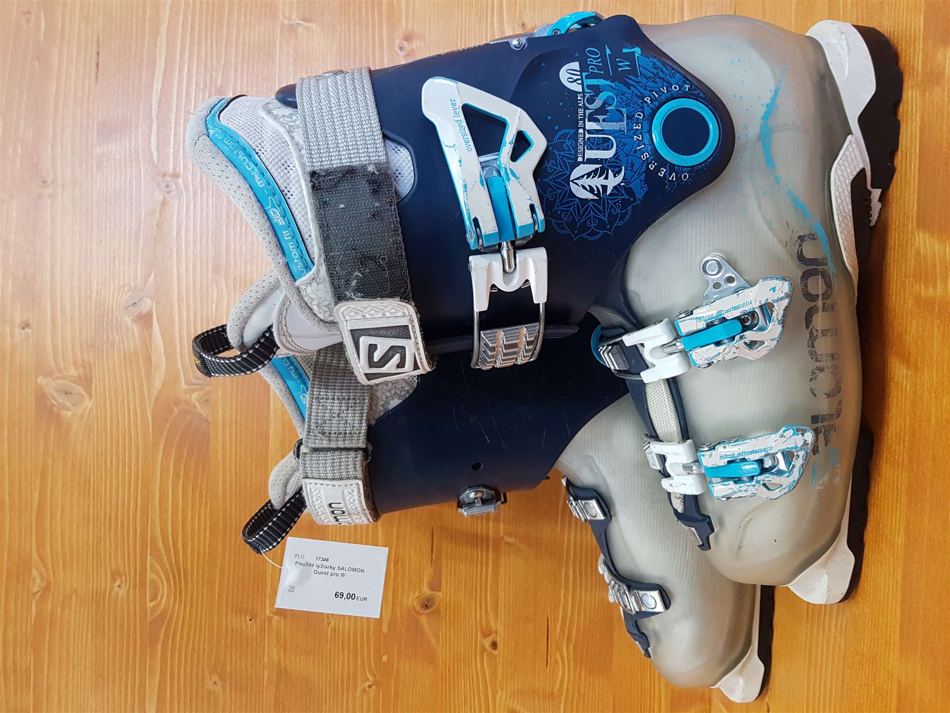 Použité lyžiarky SALOMON Quest pro W