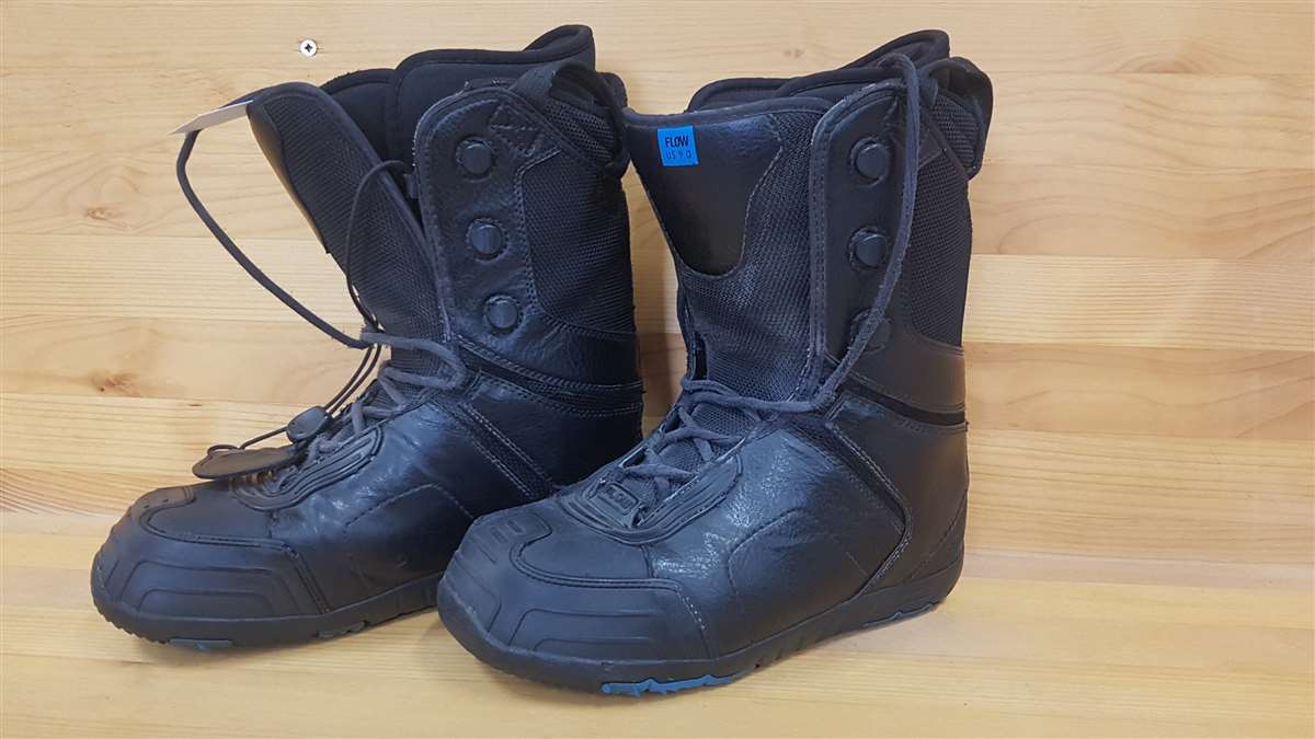 Bazárové snowboardové boty Flow černé