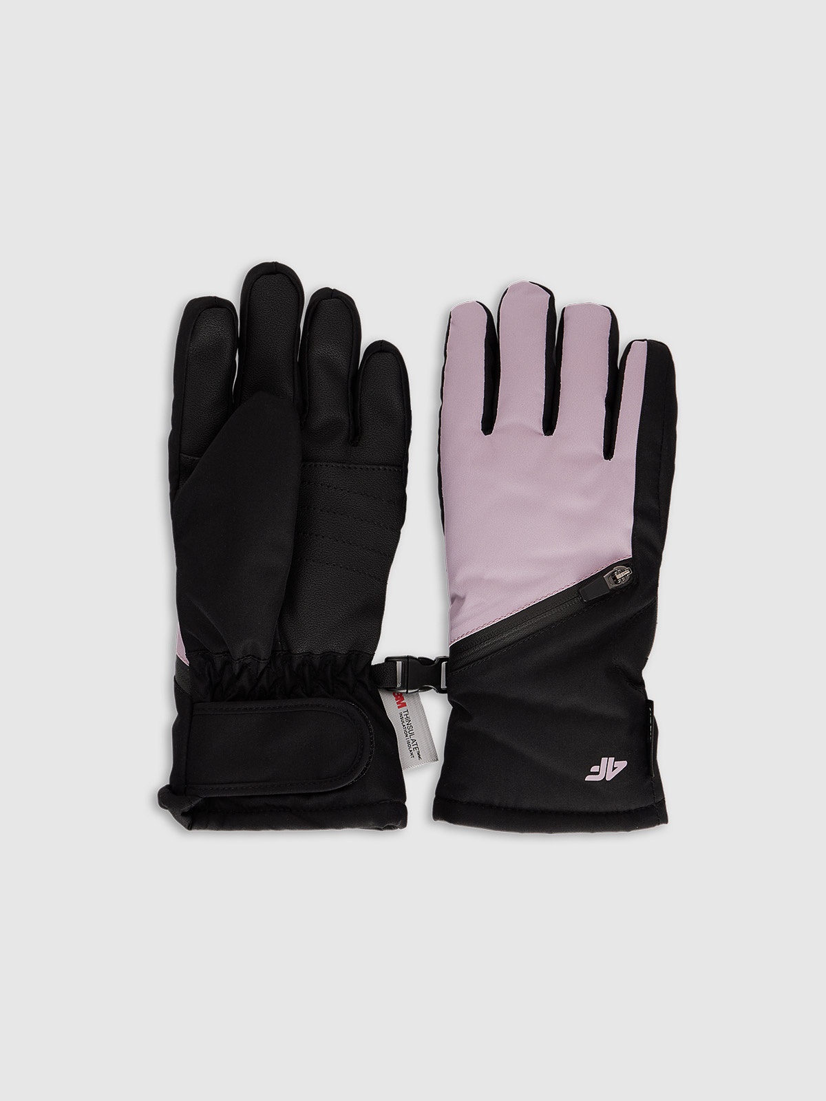 Guanti da sci 4F FNK U231 VIOLA CHIARO