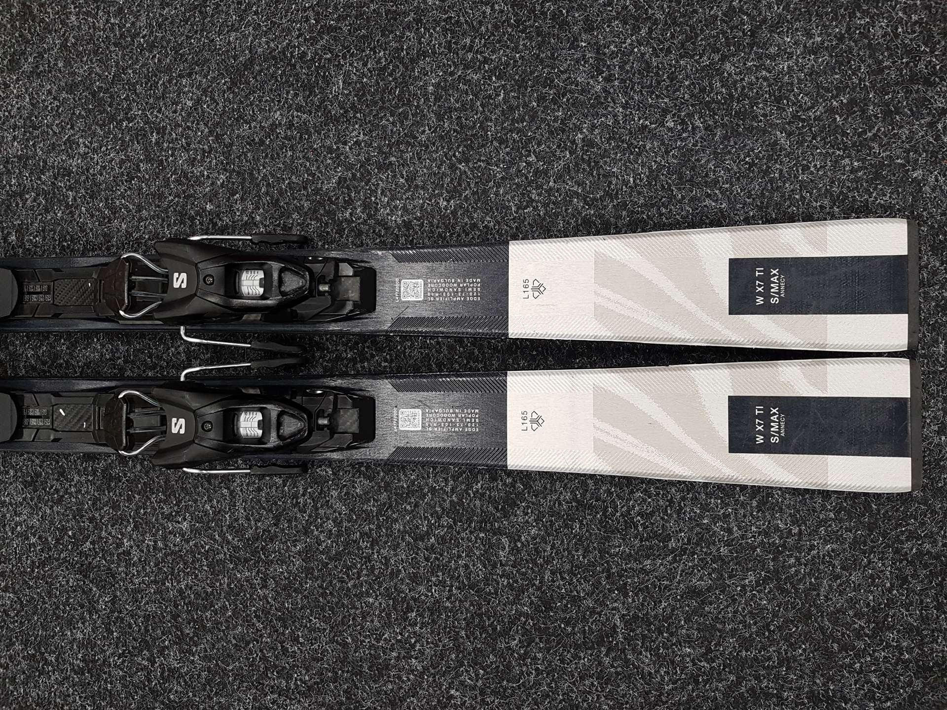 Schiuri folosite SALOMON S/MAX X7 W Ti + legături Salomon M10