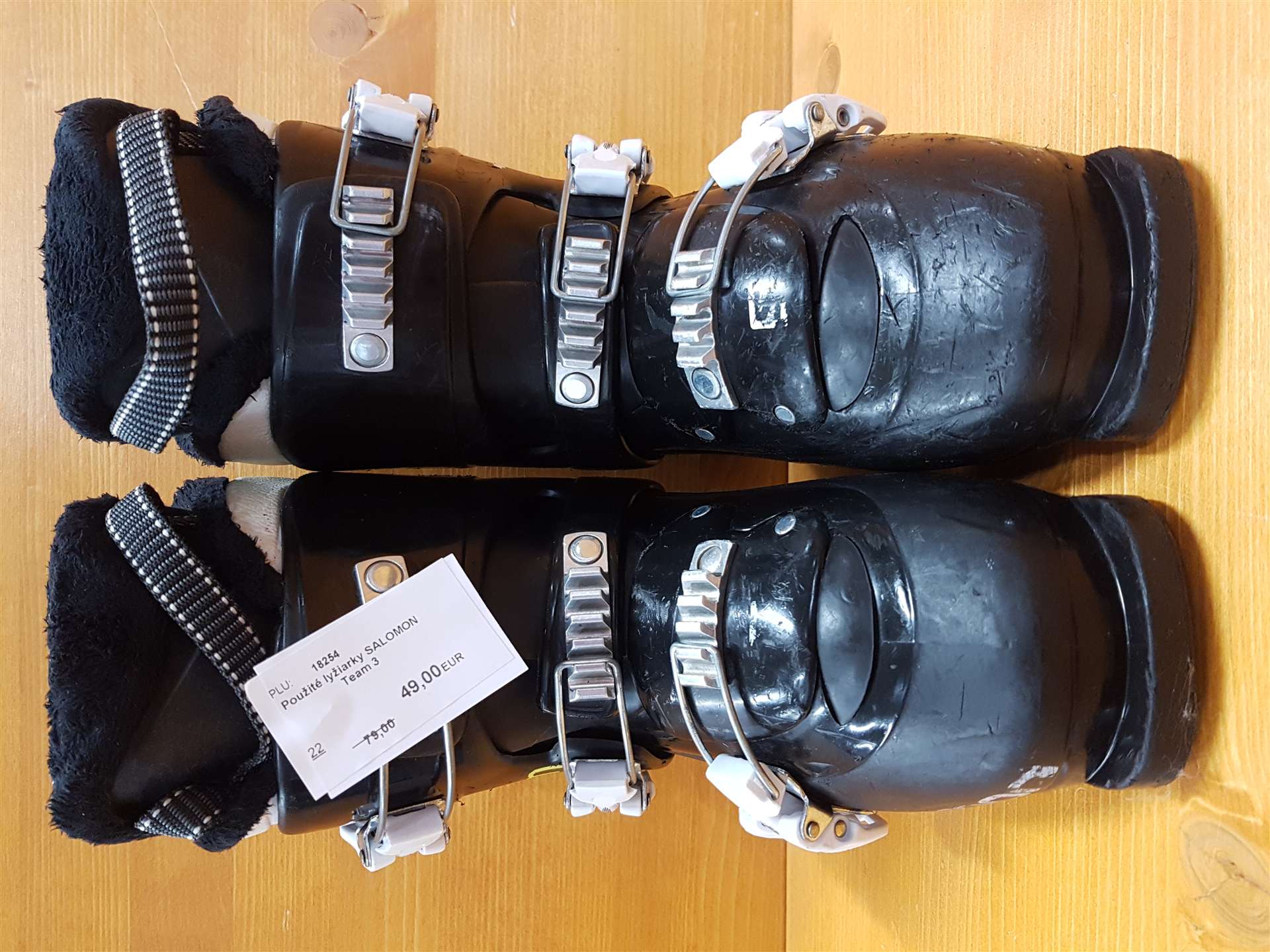 Clăpari de schi SALOMON Team 3 folosiți