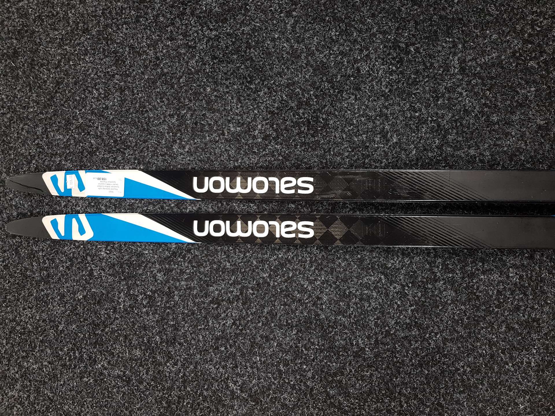 Gebrauchte Salomon S/Max Carbon Skate Langlaufski + NNN Bindungen Salomon Prolink