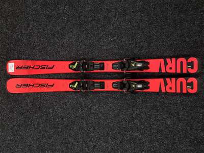 Używane narty dziecięce FISCHER The Curv + wiązania Fischer FS 4