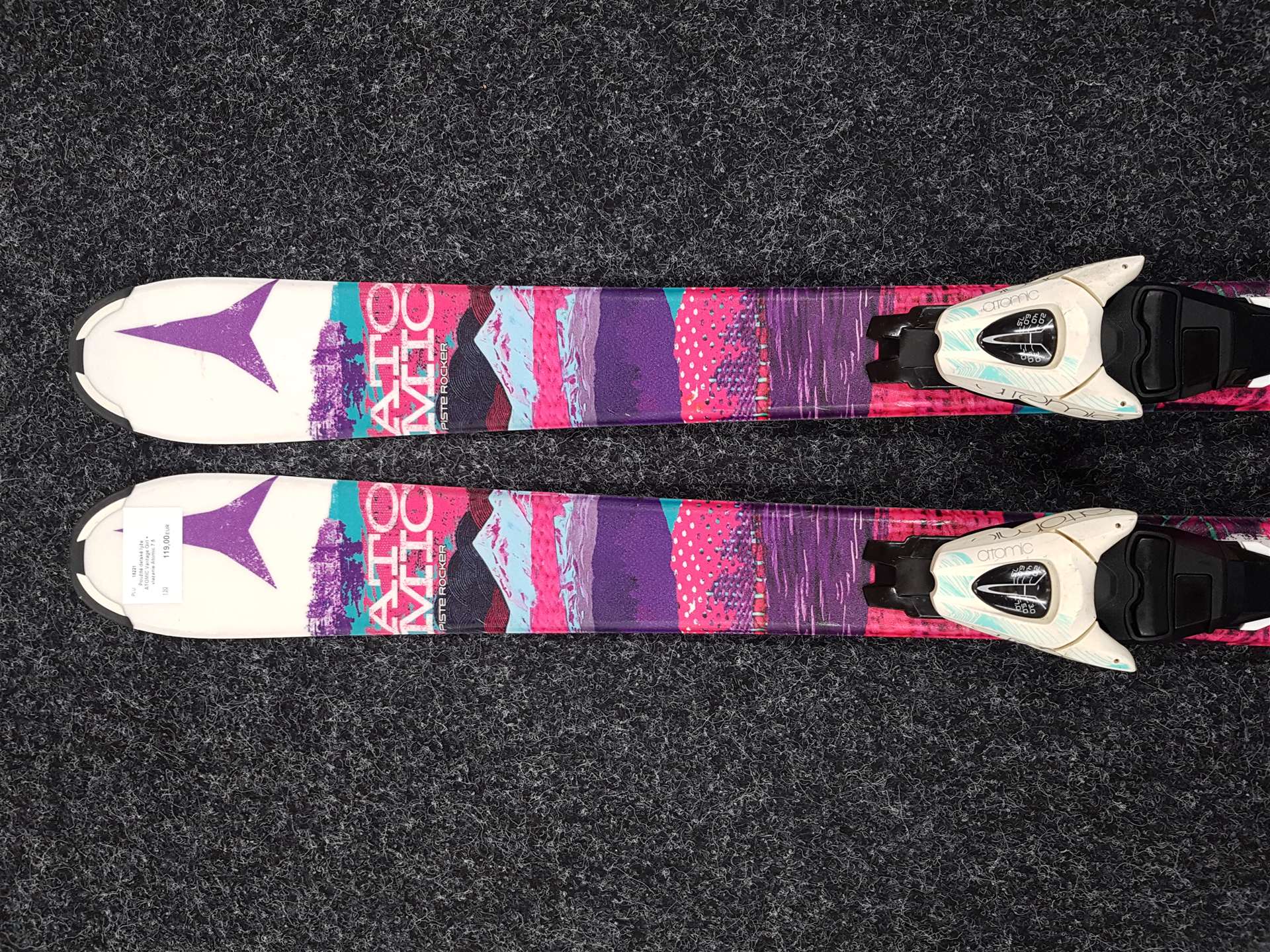 Skis enfant ATOMIC Vantage Girl d'occasion + fixations Atomic 7.5