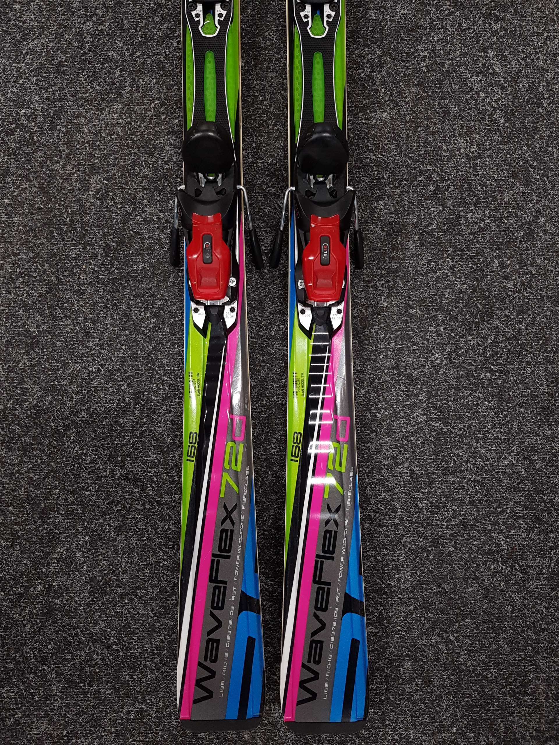 Gebrauchte Elan WaveFlex 72d Ski