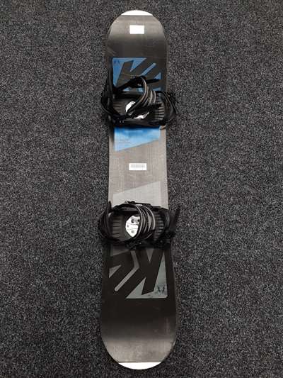 Tabla de snowboard usada K2 Est. 87 + fijaciones talla S/M