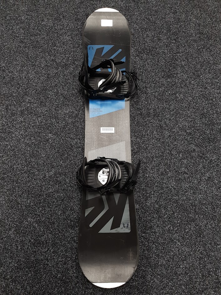 Gebrauchtes Snowboard K2 Est. 87 + Bindungen Größe S/M