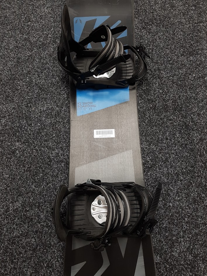 Gebrauchtes Snowboard K2 Est. 87 + Bindungen Größe S/M