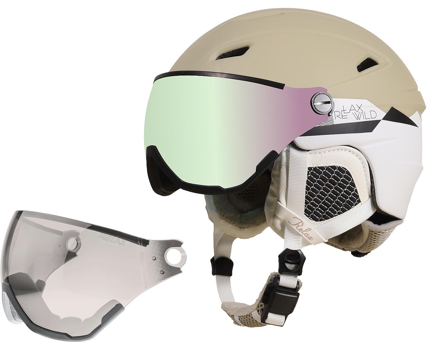 Casque de ski Relax Stealth RH24k