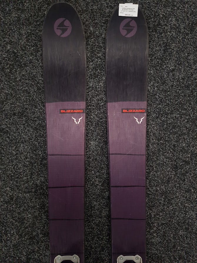 Bazárové skialpové lyže BLIZZARD COCHISE + Ambition 10 + Jazdené pásy