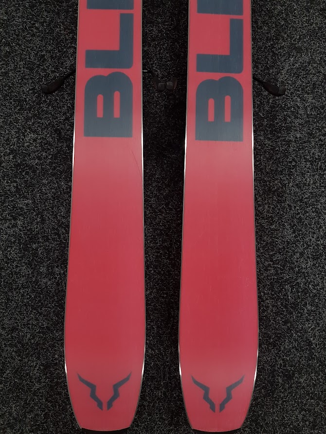 Bazárové skialpové lyže BLIZZARD COCHISE + Ambition 10 + Jazdené pásy